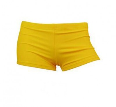 SKST003 design split women's swimming trunks style custom-made anti-exposure swimming trunks style women's swimming trunks make solid color square swimming trunks style swimming trunks factory back view